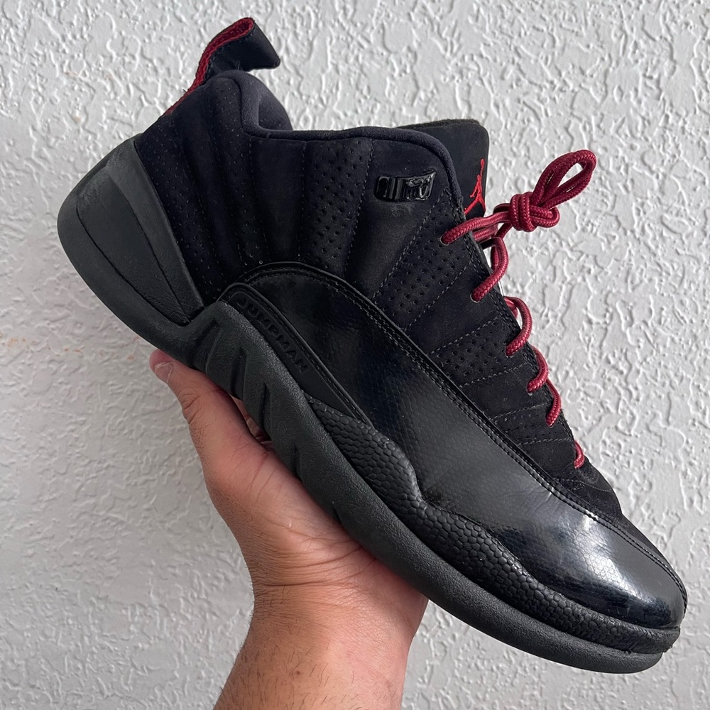 Air Jordan 12 retro Low Black Patent